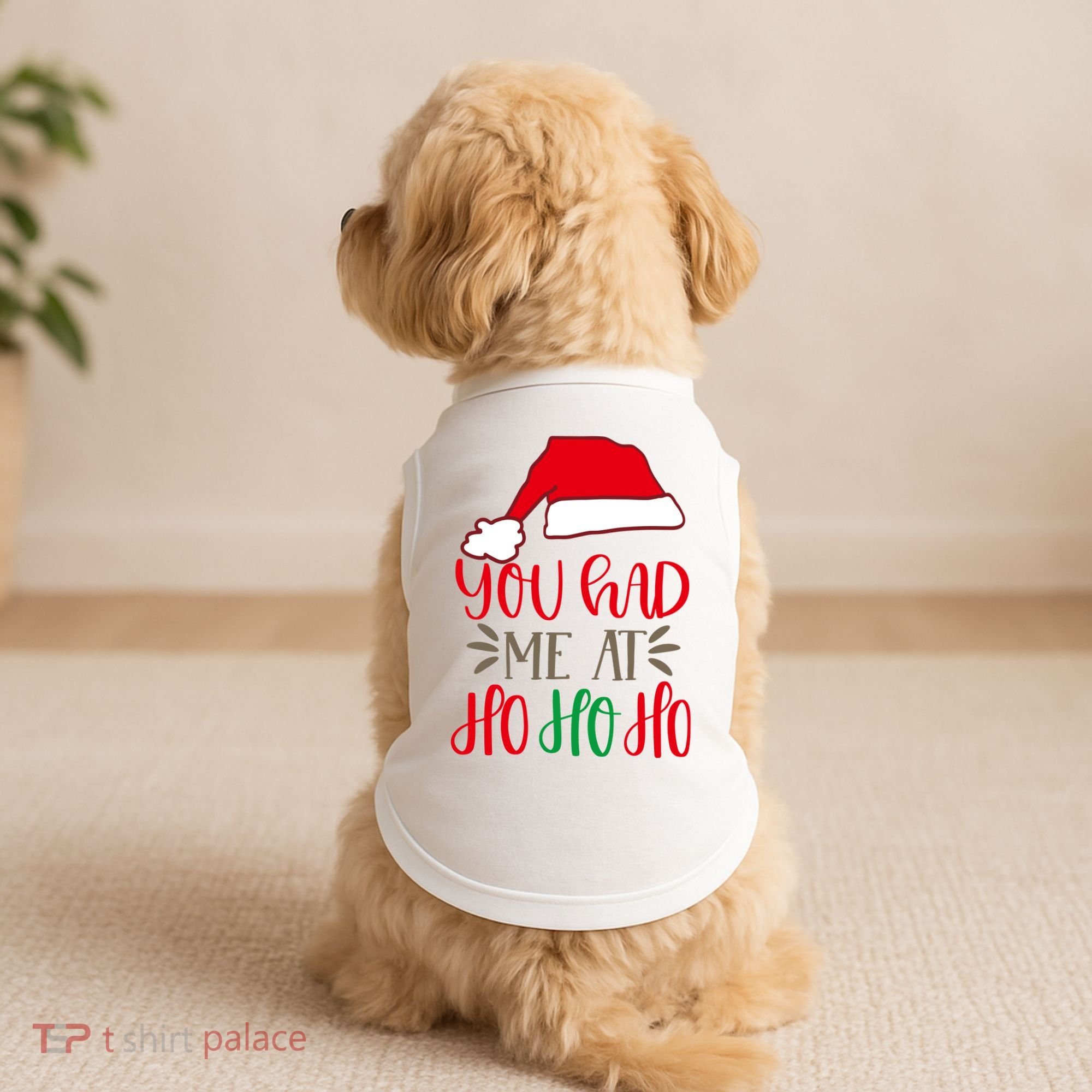 You Had Me At Ho Ho Ho Doggie Tank