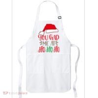 You Had Me At Ho Ho Ho Apron thumb 0