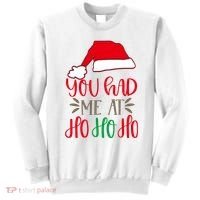 You Had Me At Ho Ho Ho Sweatshirt thumb 0