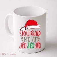 You Had Me At Ho Ho Ho Coffee Mug thumb 0