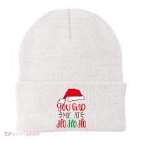 You Had Me At Ho Ho Ho Beanie thumb 0