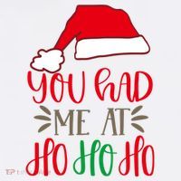 You Had Me At Ho Ho Ho Mousepad thumb 1