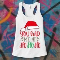You Had Me At Ho Ho Ho Women's Tank Top thumb 3