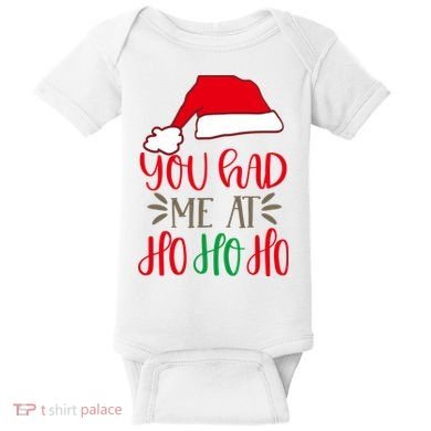 You Had Me At Ho Ho Ho Baby Bodysuit