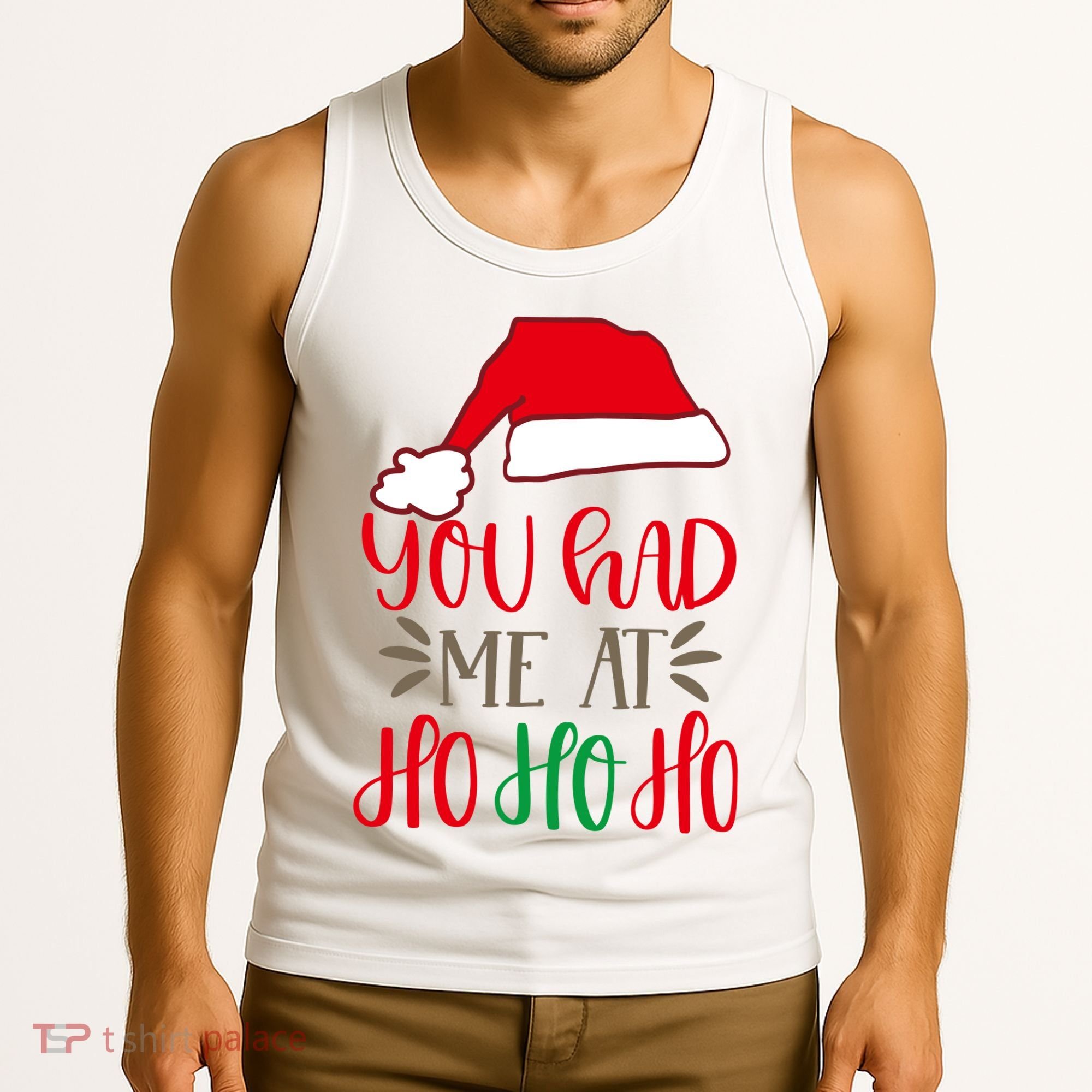 You Had Me At Ho Ho Ho Tank Top