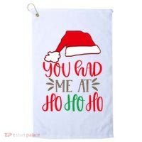 You Had Me At Ho Ho Ho Golf Towel thumb 0