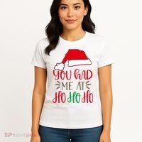 You Had Me At Ho Ho Ho Women's T-Shirt thumb 4