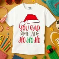 You Had Me At Ho Ho Ho Kids T-Shirt thumb 3