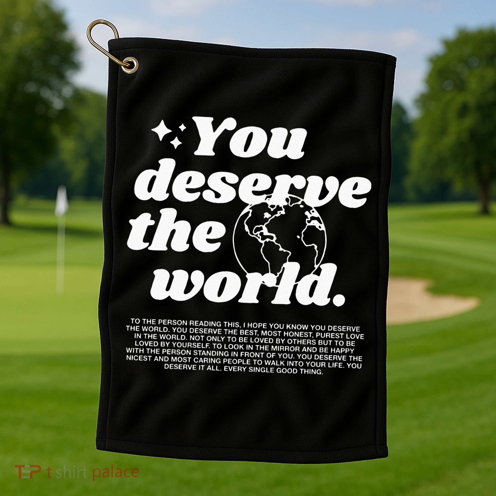 You Had Me At French Onion Dip Golf Towel