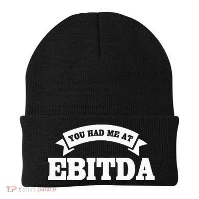You Had Me At EBITDA Registered Qualified Accountant Beanie