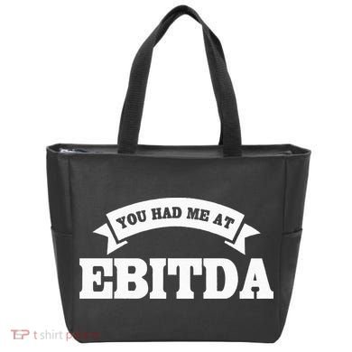 You Had Me At EBITDA Registered Qualified Accountant Tote Bag