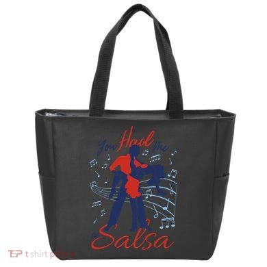 You Had Me At Salsa Tote Bag
