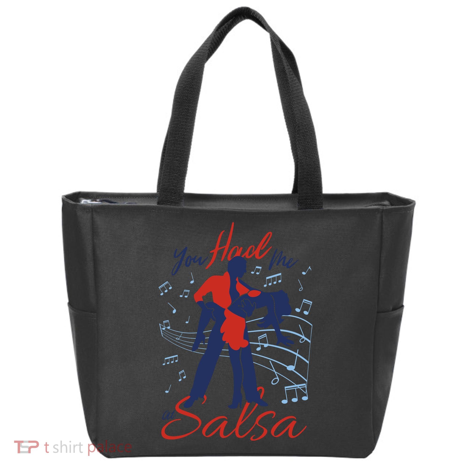 You Had Me At Salsa Tote Bag