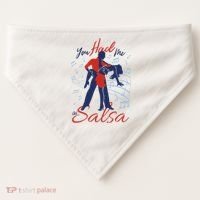 You Had Me At Salsa USA-Made Doggie Bandana thumb 0