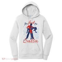 You Had Me At Salsa Women's Hoodie thumb 0