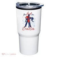 You Had Me At Salsa Tumbler thumb 0