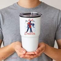 You Had Me At Salsa Tumbler thumb 2