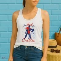 You Had Me At Salsa Women's Tank Top thumb 2