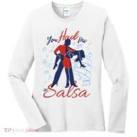 You Had Me At Salsa Women's Long Sleeve Shirt thumb 0