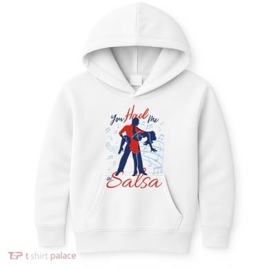 You Had Me At Salsa Kids Hoodie