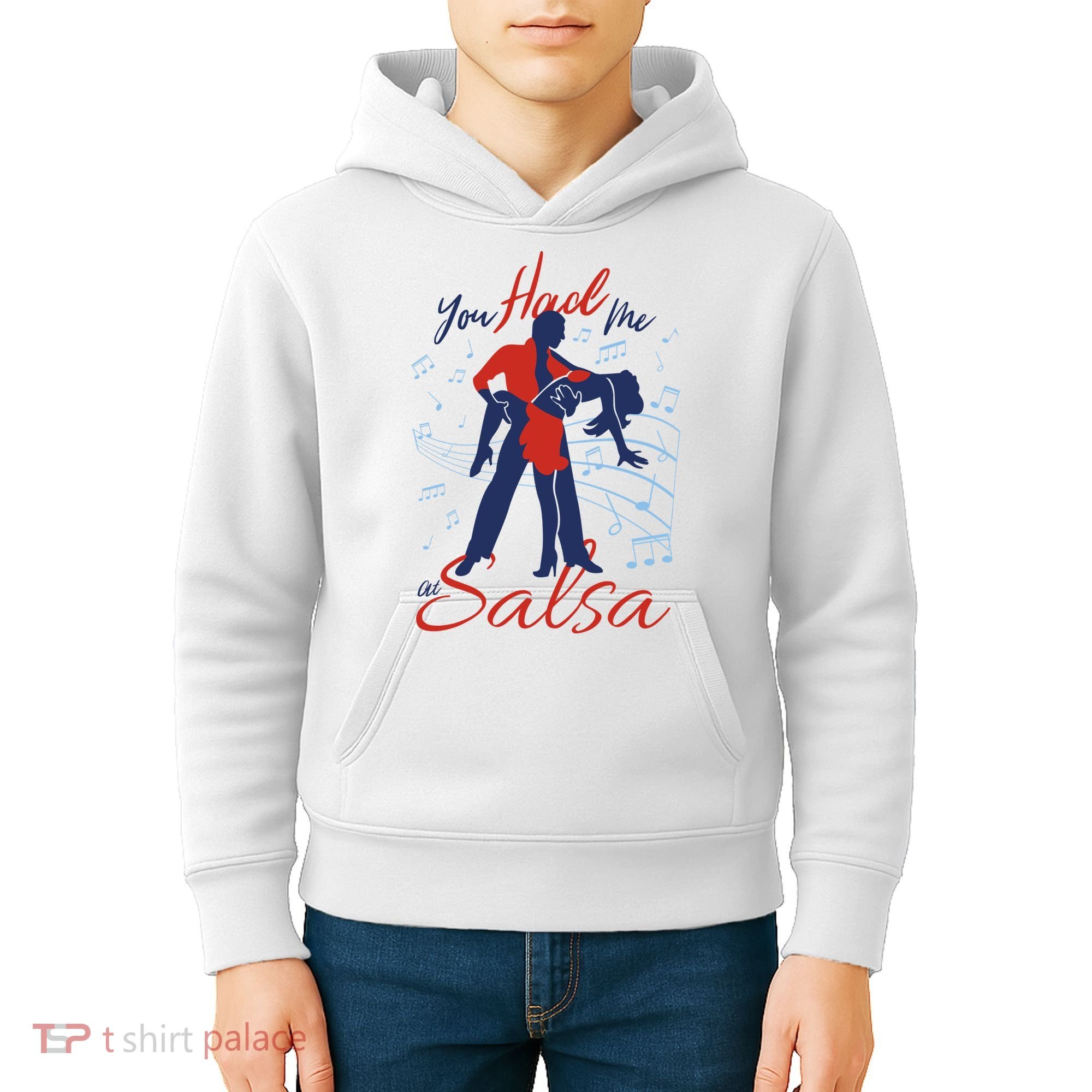 You Had Me At Salsa Kids Hoodie