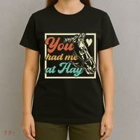 You Had Me At Hay Horse Pony Equestrian Horseback Riding T-Shirt thumb 4