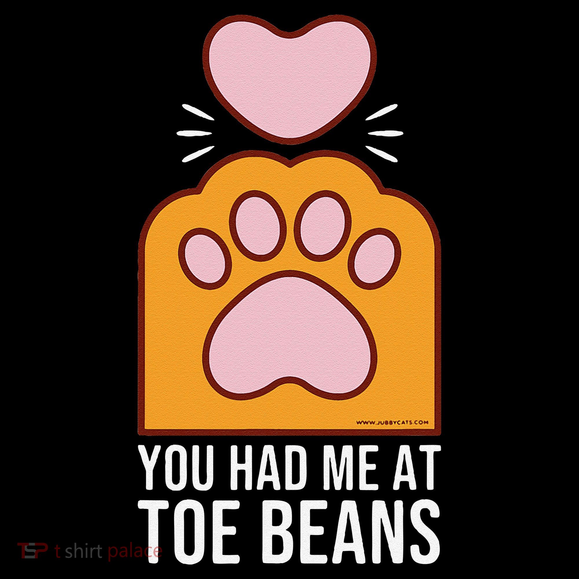 You Had Me At Toe Beans Orange Tabby Ginger Cat Paw Coffee Mug