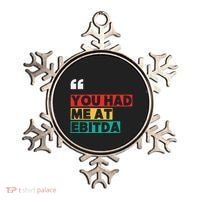 You Had Me At Ebitda Ornament thumb 0