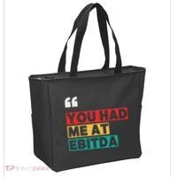 You Had Me At Ebitda Tote Bag thumb 2