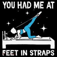 You Had Me At Feet In Straps Funny Pilates Coffee Mug thumb 5