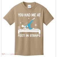 You Had Me At Feet In Straps Funny Pilates Kids T-Shirt thumb 0