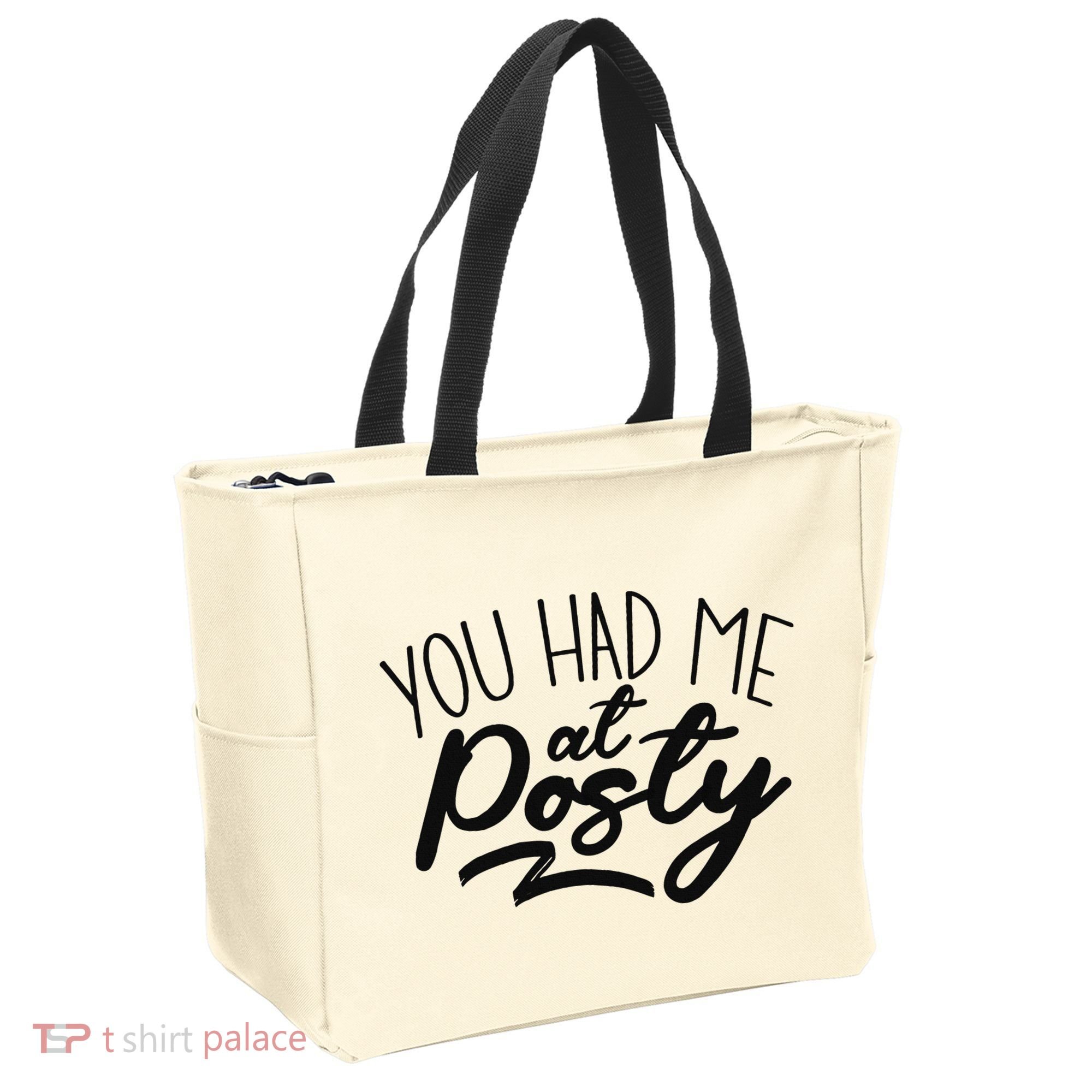 You Had Me At Posty Tote Bag