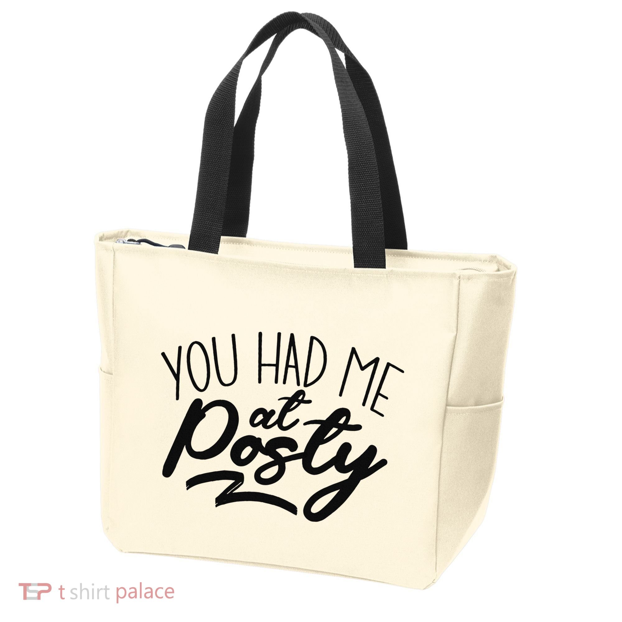You Had Me At Posty Tote Bag