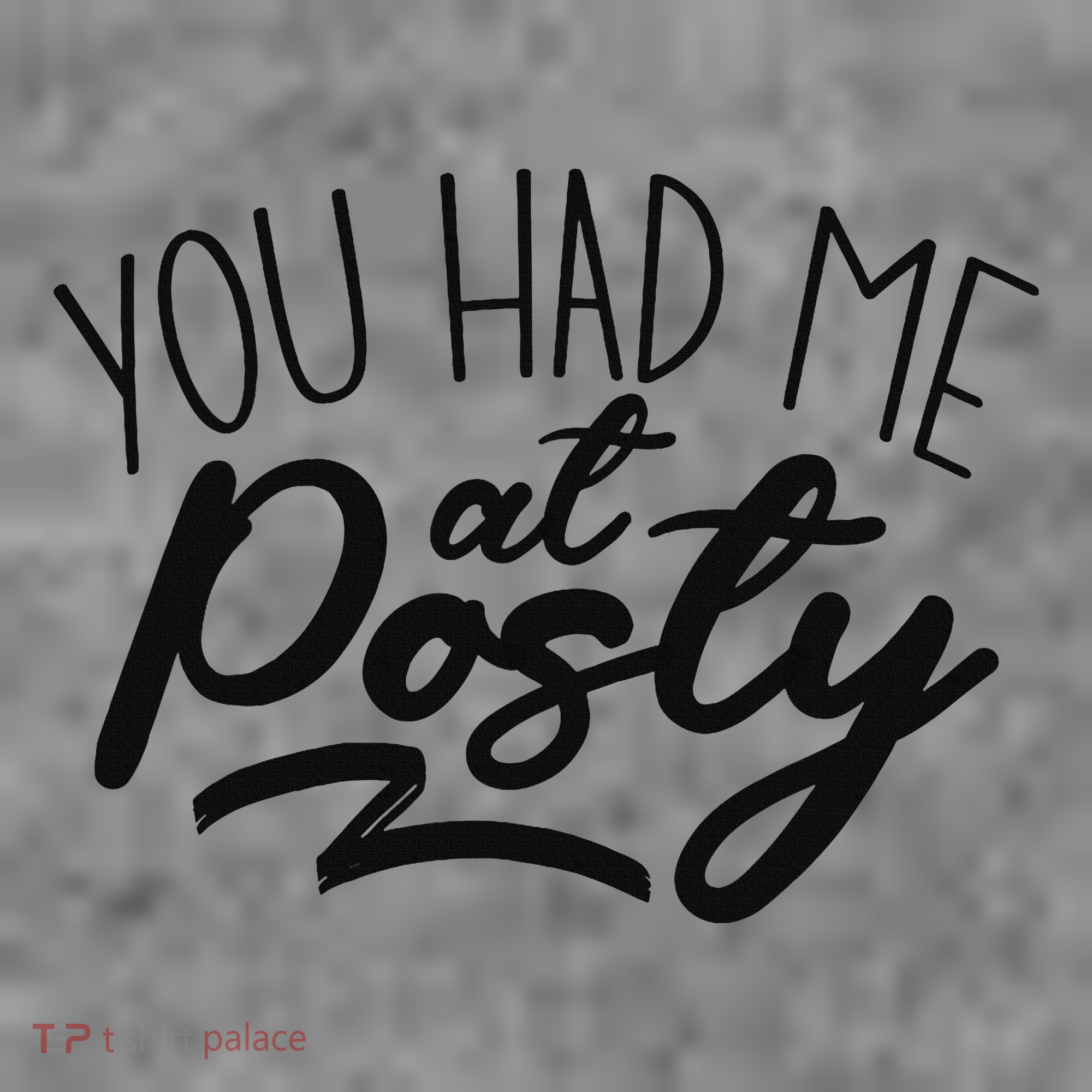 You Had Me At Posty Toddler Hoodie