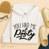 You Had Me At Posty Hoodie thumb 4