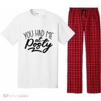 You Had Me At Posty Pajama Set thumb 0