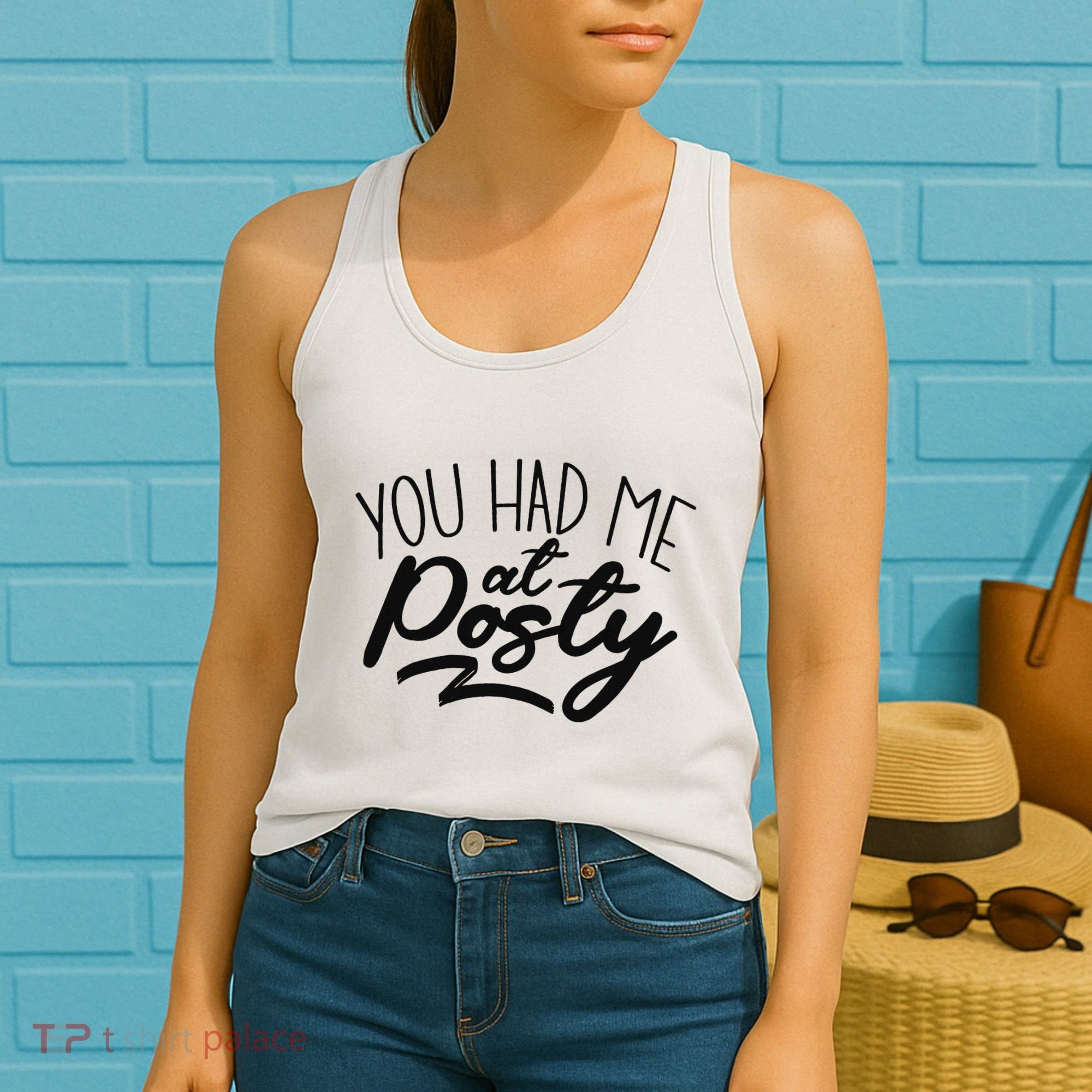 You Had Me At Posty Women's Tank Top