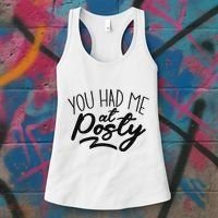 You Had Me At Posty Women's Tank Top thumb 3