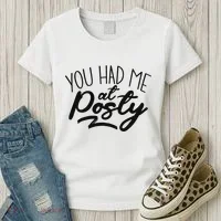 You Had Me At Posty Women's T-Shirt thumb 3