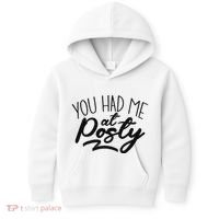 You Had Me At Posty Kids Hoodie thumb 0