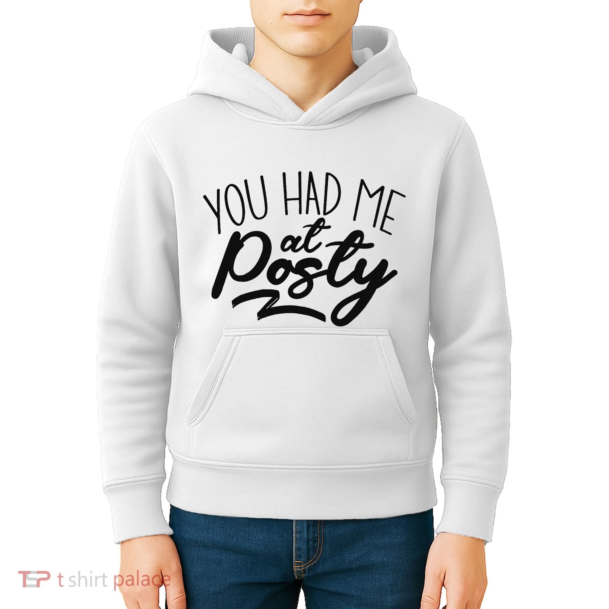 You Had Me At Posty Kids Hoodie