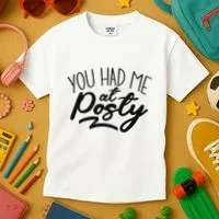 You Had Me At Posty Kids T-Shirt thumb 3