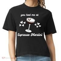 You Had Me At Espresso Martini Booze Coffee Bartender Comfort Colors Boxy T-Shirt thumb 0