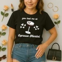 You Had Me At Espresso Martini Booze Coffee Bartender Comfort Colors Boxy T-Shirt thumb 2
