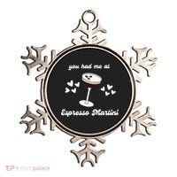 You Had Me At Espresso Martini Booze Coffee Bartender Ornament thumb 0