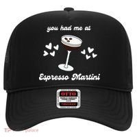 You Had Me At Espresso Martini Booze Coffee Bartender Hat thumb 0