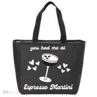 You Had Me At Espresso Martini Booze Coffee Bartender Tote Bag thumb 0