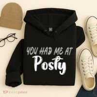 You Had Me At Posty Hoodie thumb 4