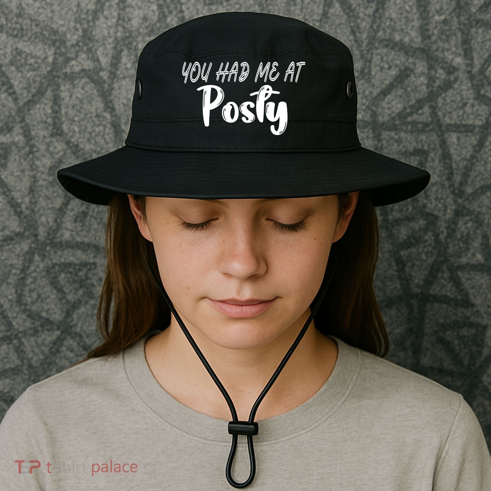 You Had Me At Posty Bucket Hat