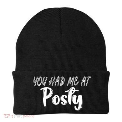 You Had Me At Posty Beanie